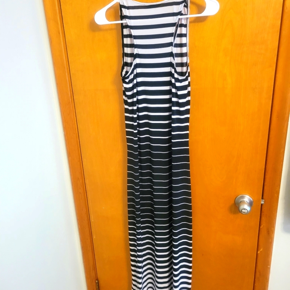 Maxi stripped dress